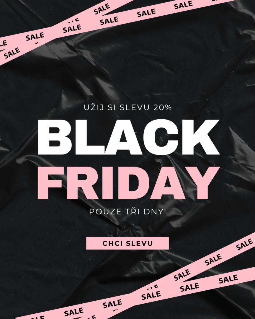 Black Friday v luxusním kosmetickém salonu v Praze: sleva 20 % na nejoblíbenější kosmetická ošetření pleti a dárkové poukazy s kódem BLACK20.